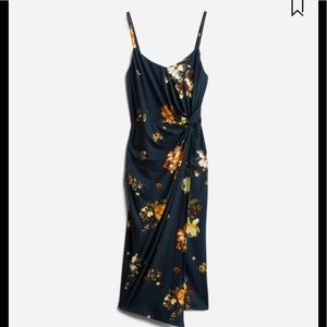 Vivienne knit midi floral dress